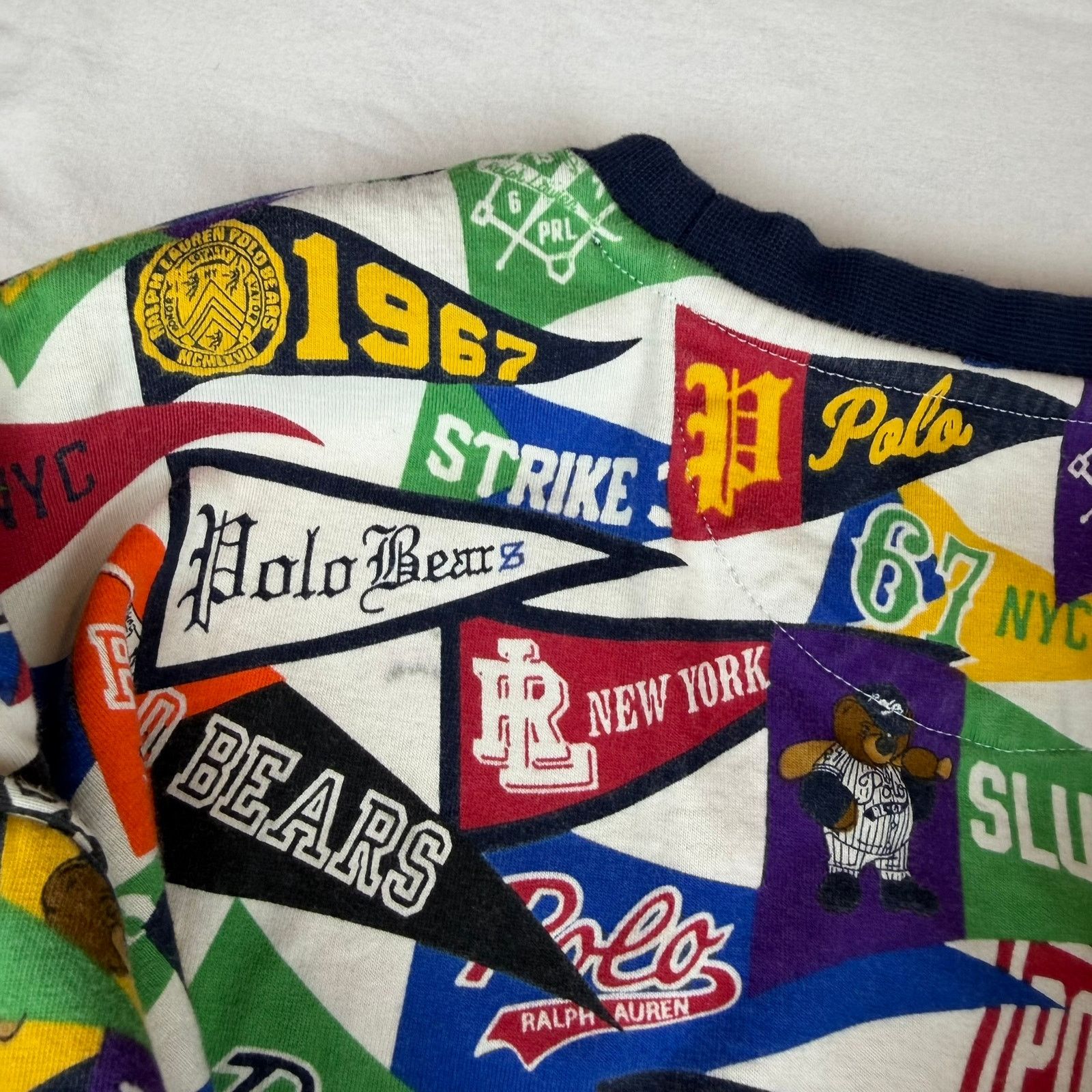 Polo Ralph Lauren Polo Ralph Lauren Baseball Pennant Sweatshirt 2XB Size US XXL / EU 58 / 5 - 4 Thumbnail