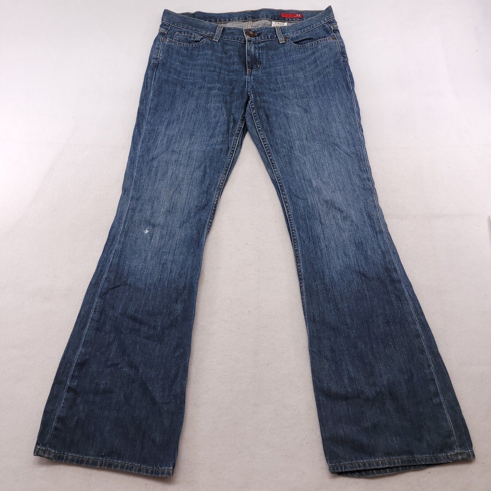 X2 X2 Button Zip Medium Wash Denim Jeans Womens Size 8 Blue Size 30" / US 8 / IT 44 - 2 Thumbnail