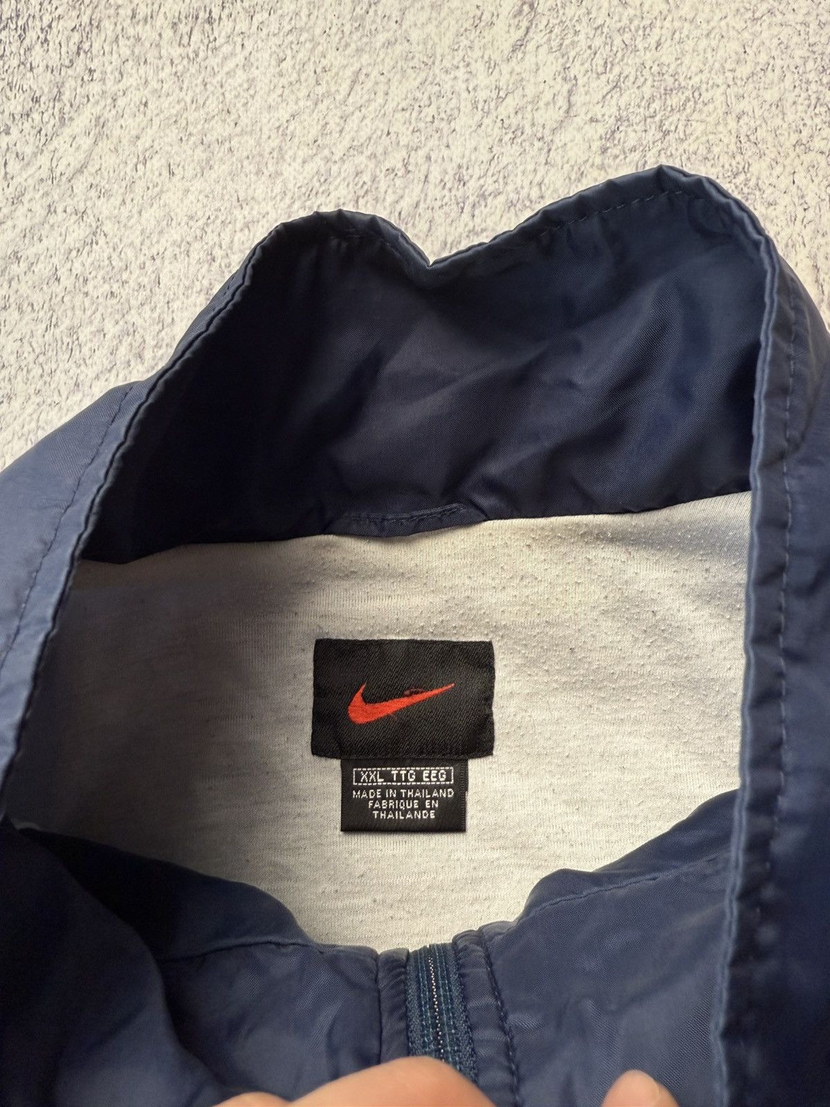 Nike Vintage Nike Nylon Jacket Size XXL Swoosh Size US XXL / EU 58 / 5 - 17 Thumbnail