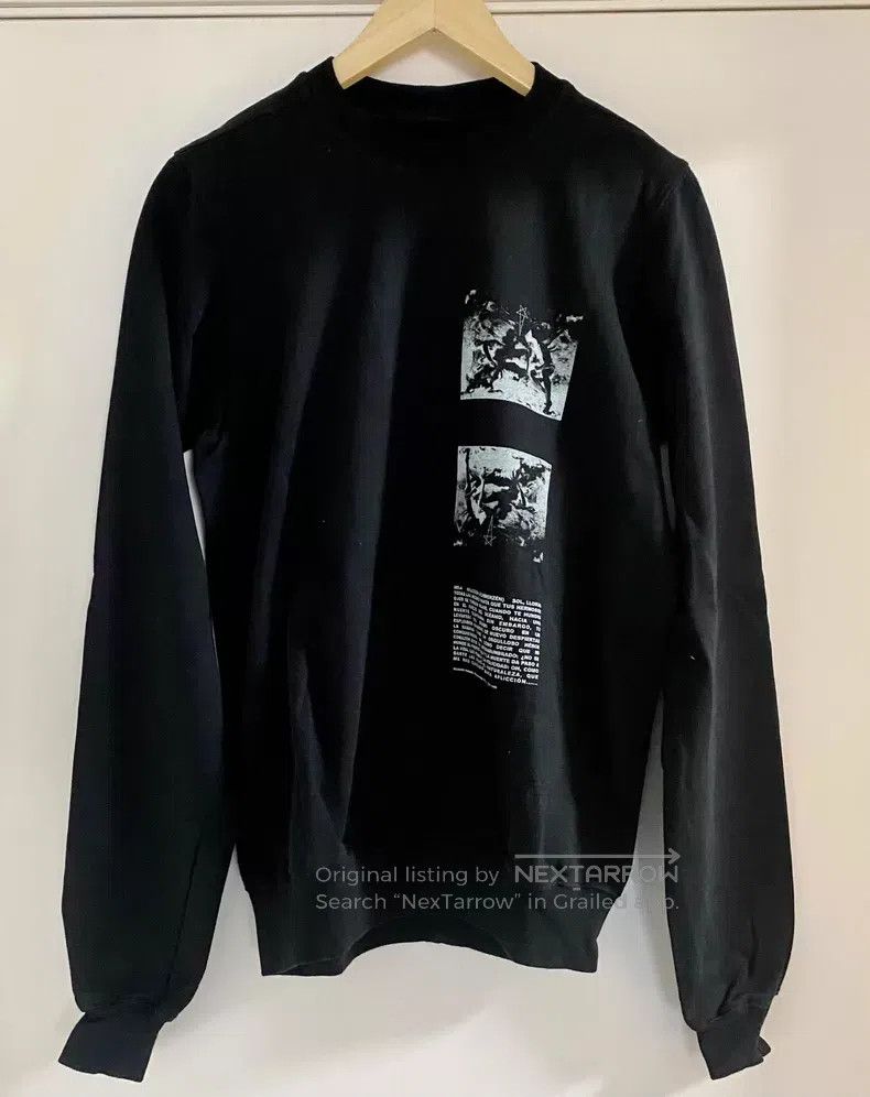 Rick Owens Rick Owens Double-threaded men's sweatshirt| Size US S / EU 44-46 / 1 - 1 Thumbnail