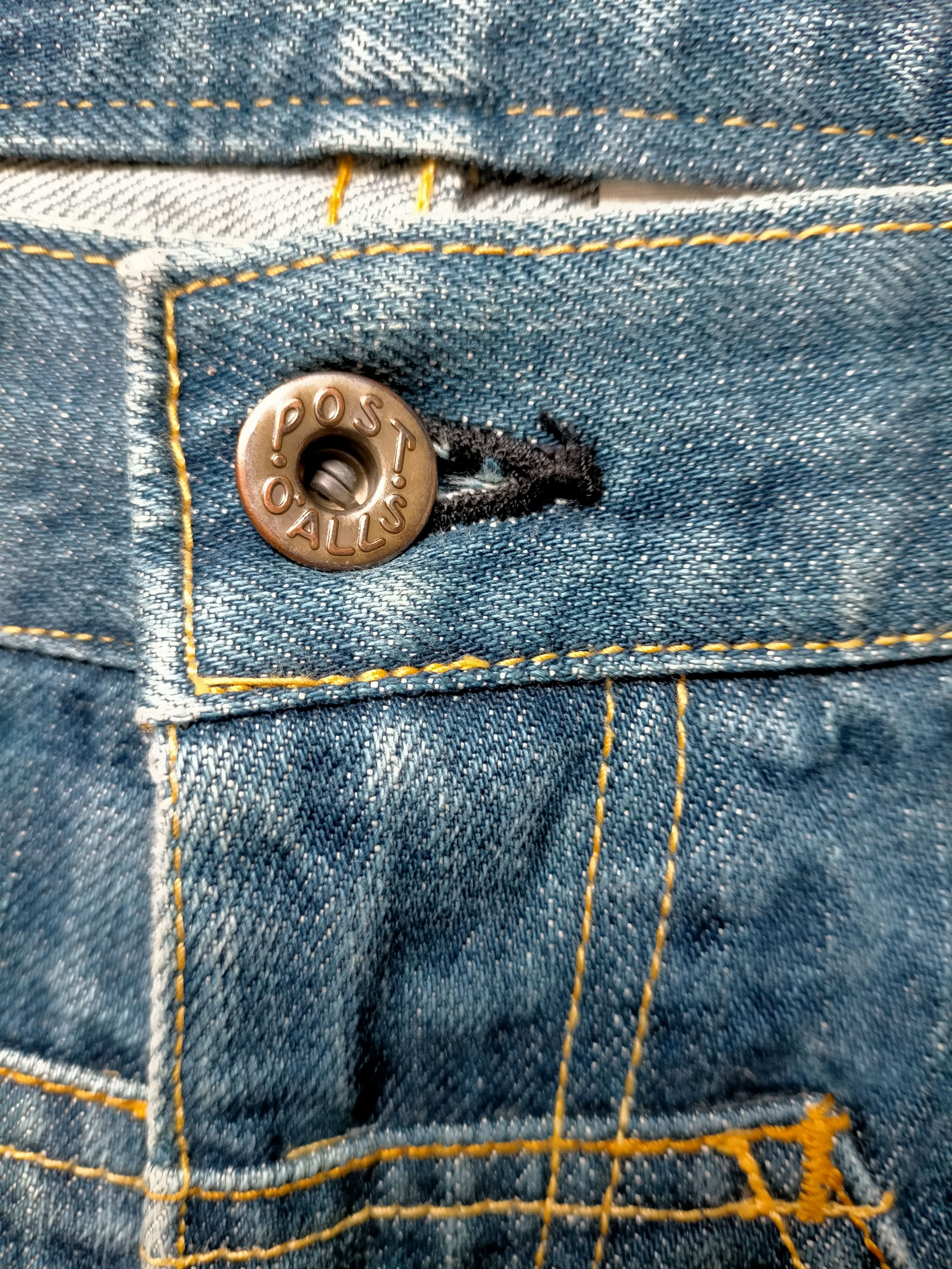 Post Overalls Made in japan Post Overlls Denim Jeans Size US 32 / EU 48 - 16 Thumbnail