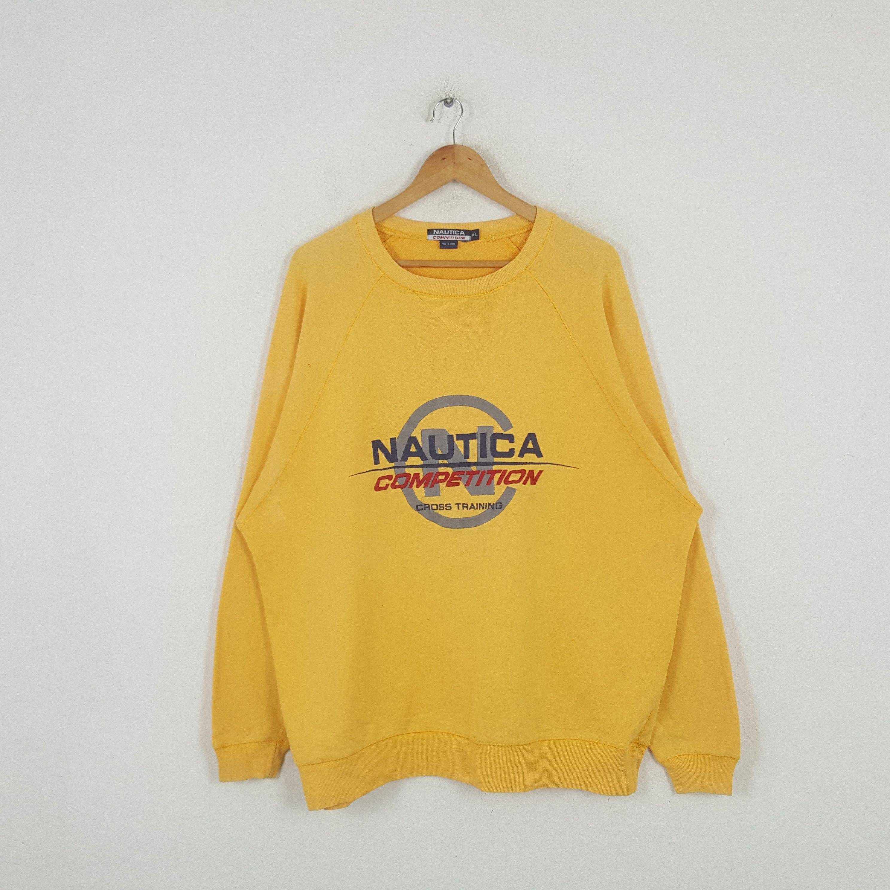 Vintage Nautica CompetitionS Sportv Sweatshirt C295N27