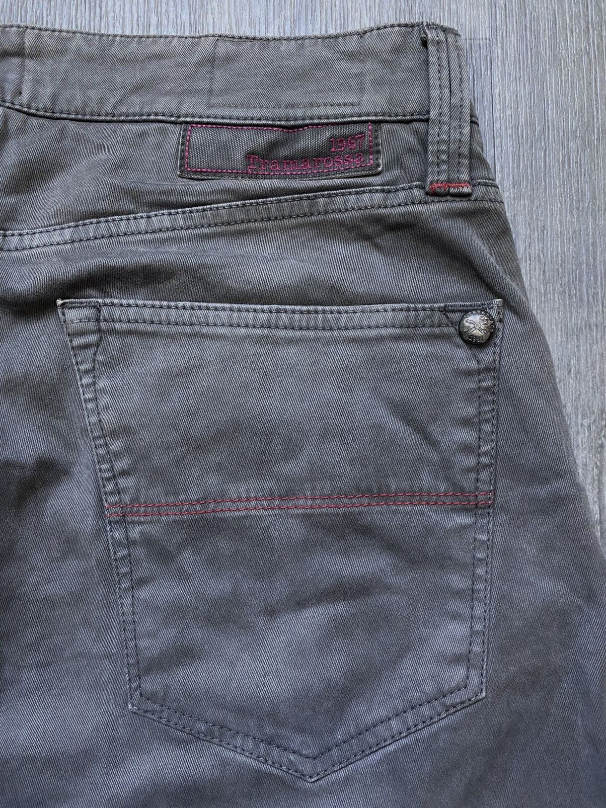 Other Sartoria Tramarossa Michelangelo Gray Casual Pants Trousers Size US 31 - 22 Thumbnail