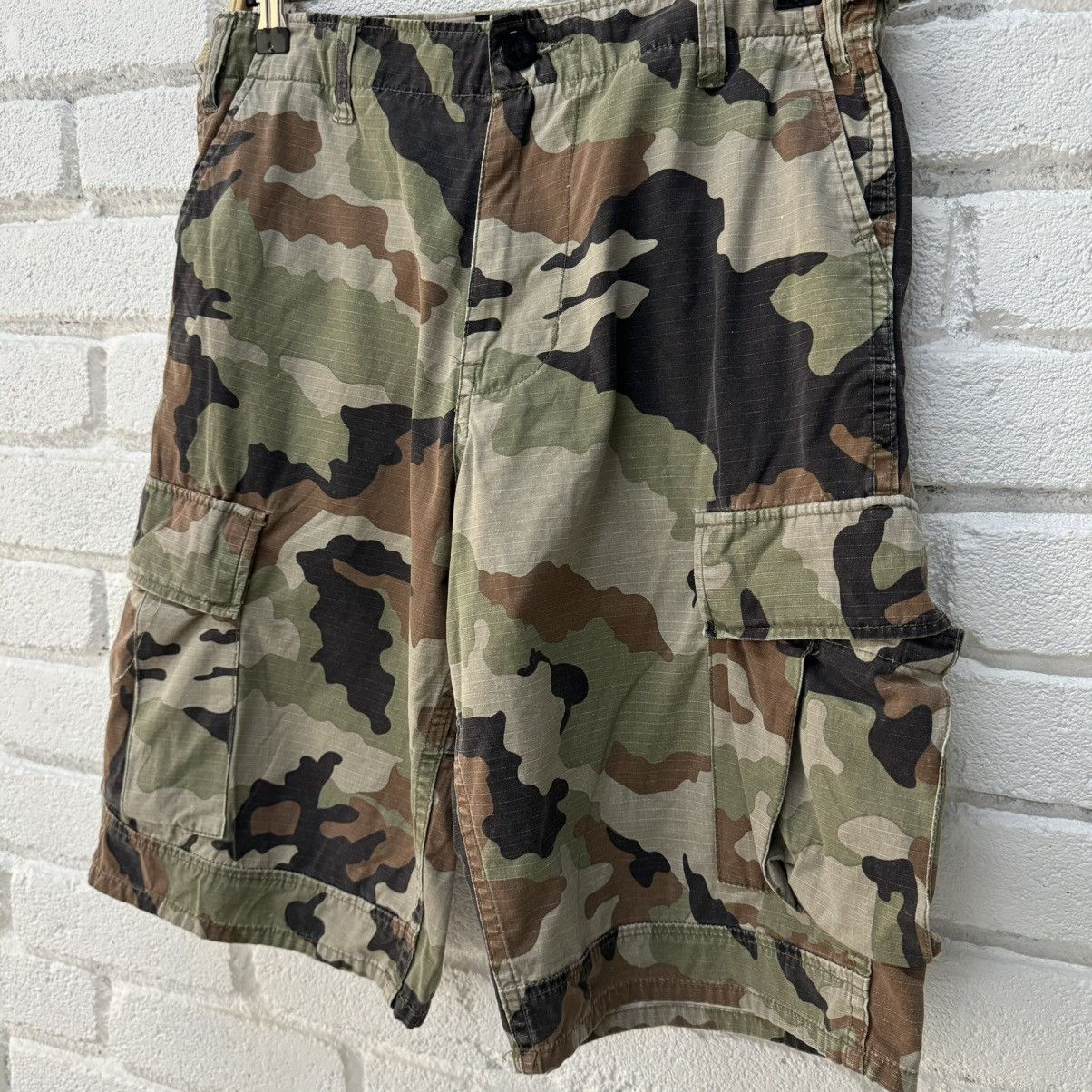 Stussy Stussy Camo Cargo Shorts Size US 31 - 3 Thumbnail