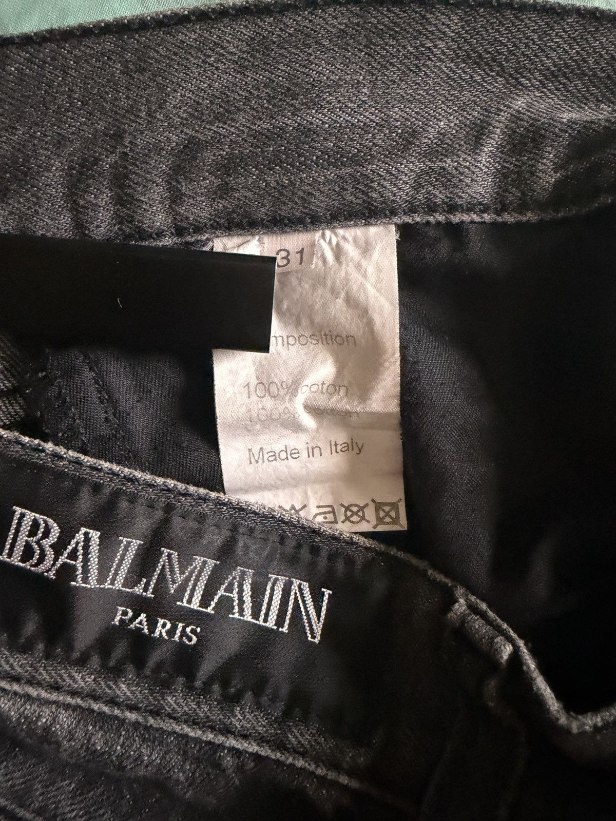 Balmain Balmain 2010 6-zip Biker Denim Size US 31 - 6 Thumbnail