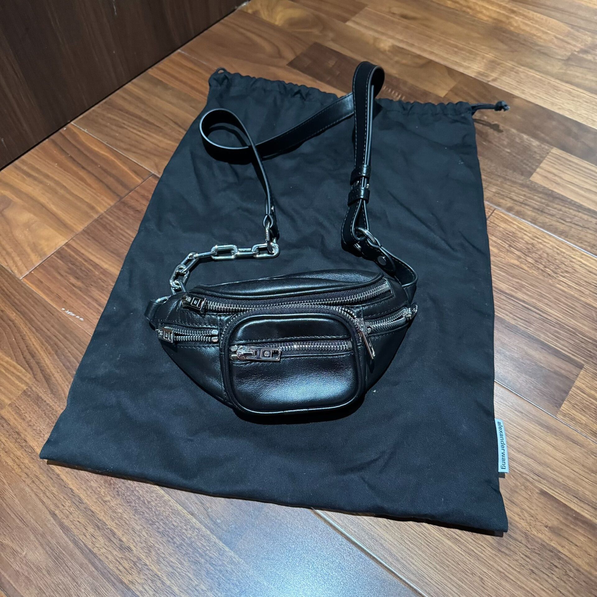 Alexander Wang Alexander Wang Mini Leather Waist Bag Size ONE SIZE - 1 Thumbnail