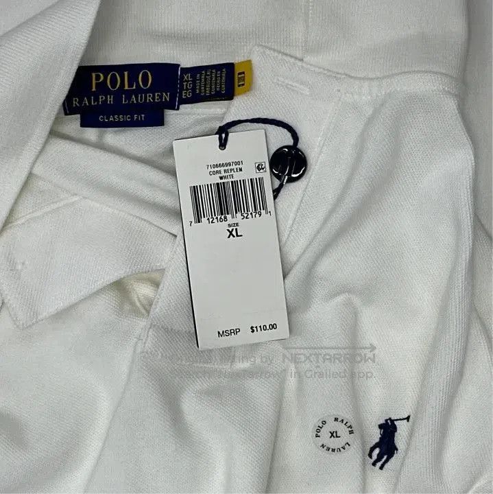Polo Ralph Lauren Polo Ralph Lauren SS21 Cotton Logo Embroidered Polo Shirt. Size US XL / EU 56 / 4 - 2 Thumbnail