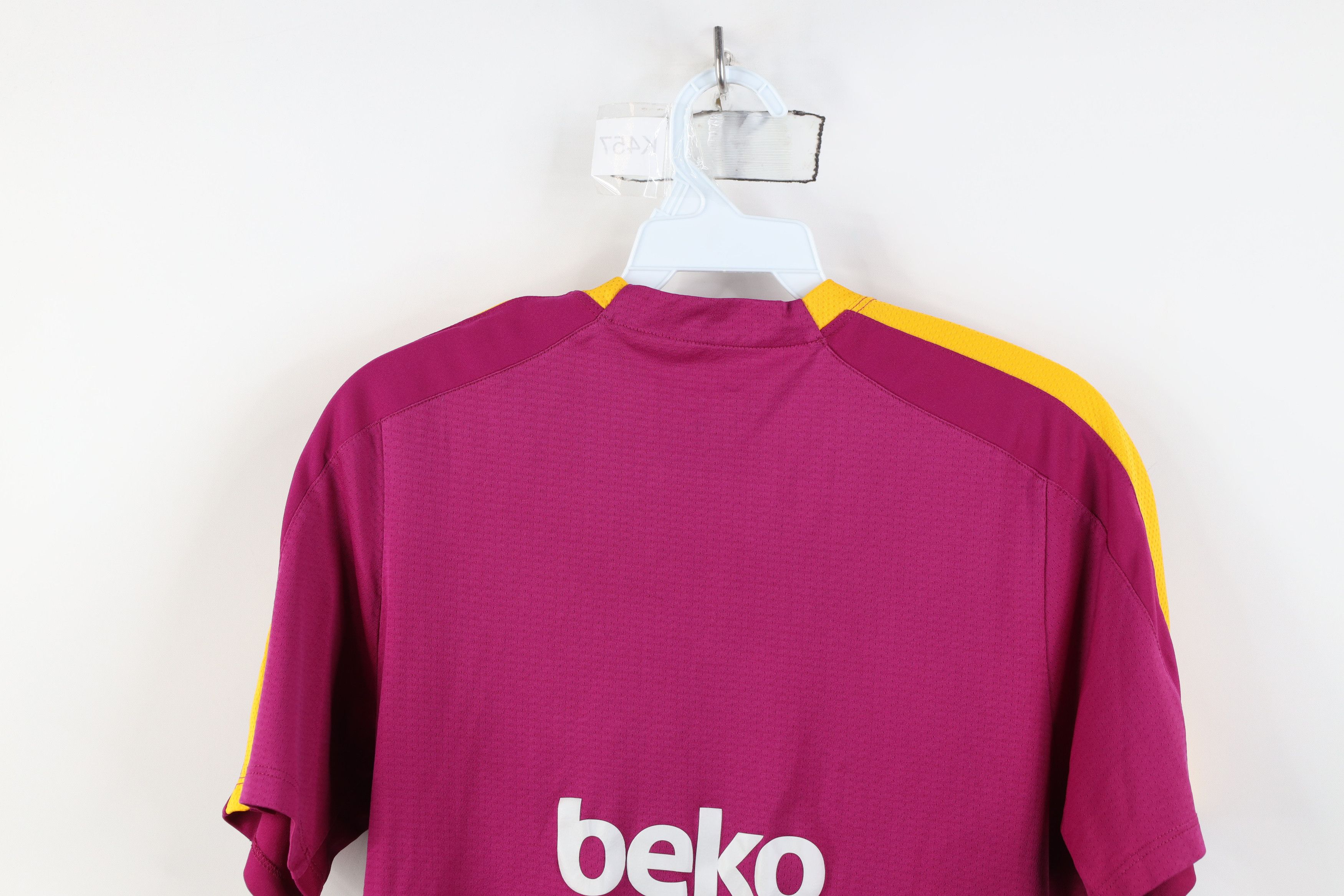 Nike Nike FC Barcelona Soccer Jersey Shirt Training Purple Size US M / EU 48-50 / 2 - 15 Thumbnail