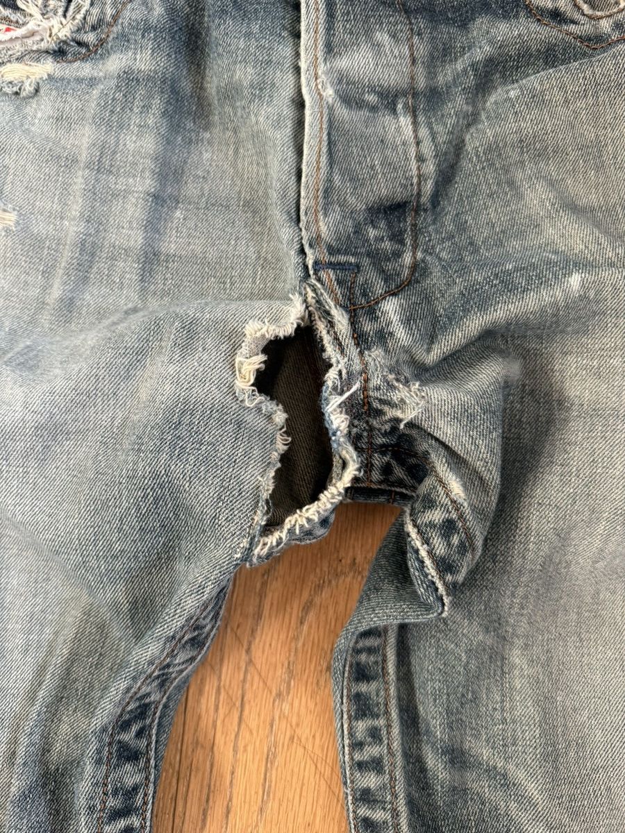 Diesel Diesel Ripped Denim Size US 34 / EU 50 - 3 Thumbnail