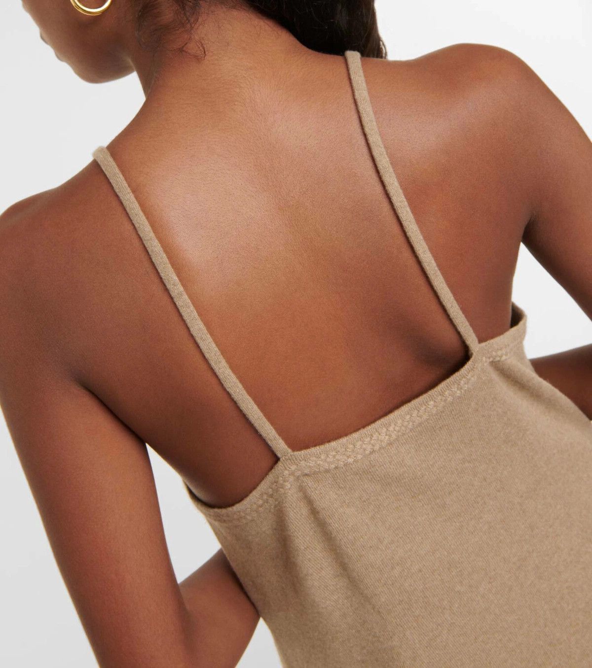 Loro Piana o1srvl11e1024 Cocooning Baby Cashmere Maxi Dress in Brown Size L / US 10 / IT 46 - 6 Thumbnail