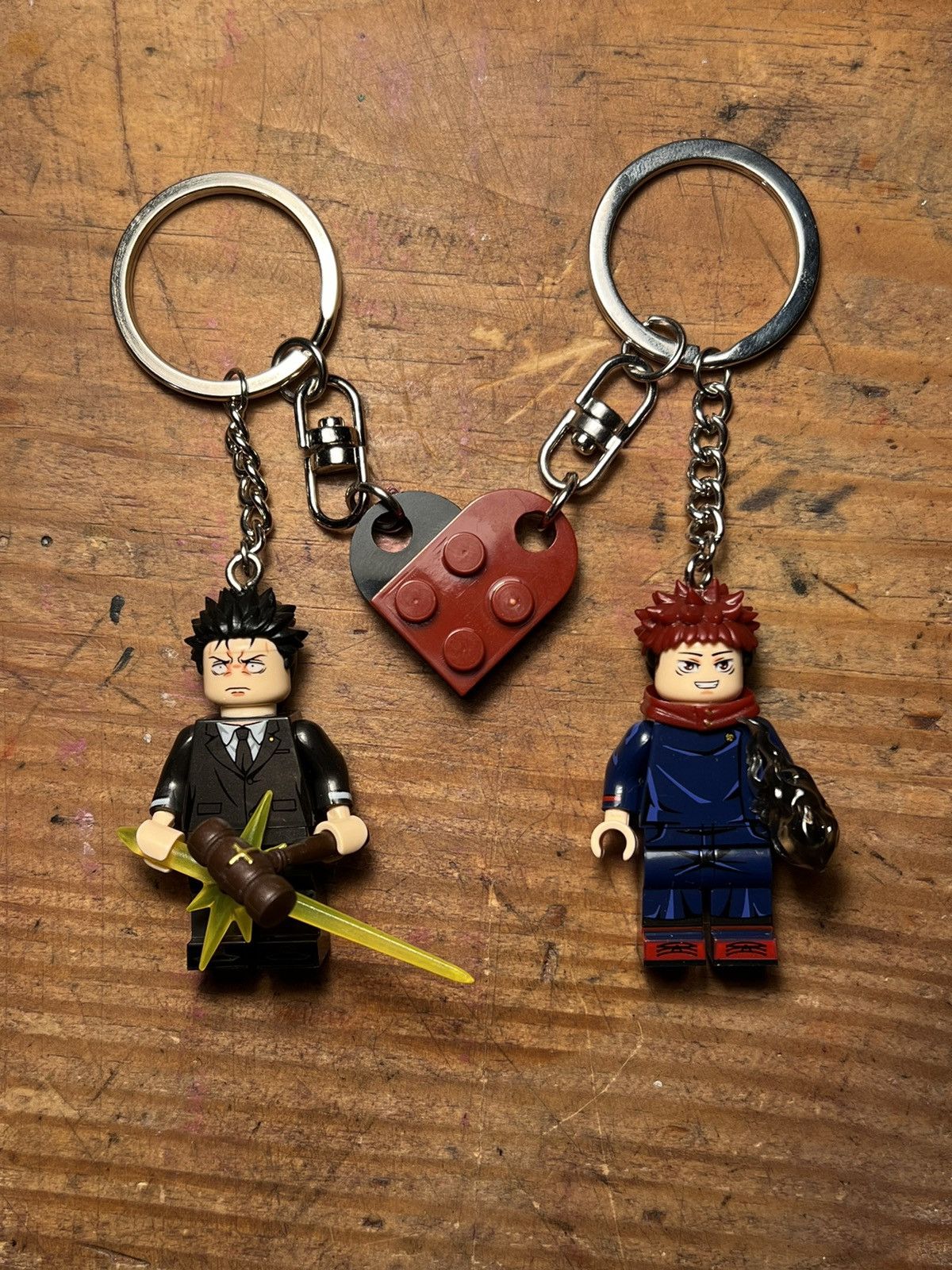 Anime Yuhu Hirono Jujutsu Kaisen anime minifigure keychain keyring Size ONE SIZE - 2 Thumbnail