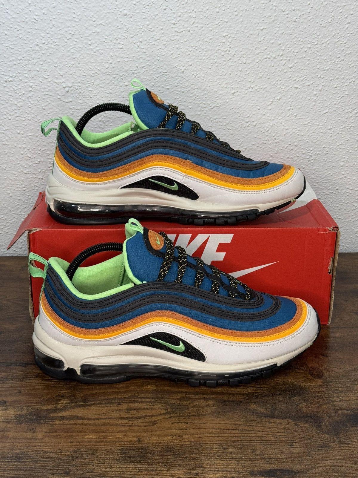 Nike Nike Air Max 97 Green Abyss Illusion Green size 9.5 Size US 9.5 / EU 42-43 - 7 Thumbnail