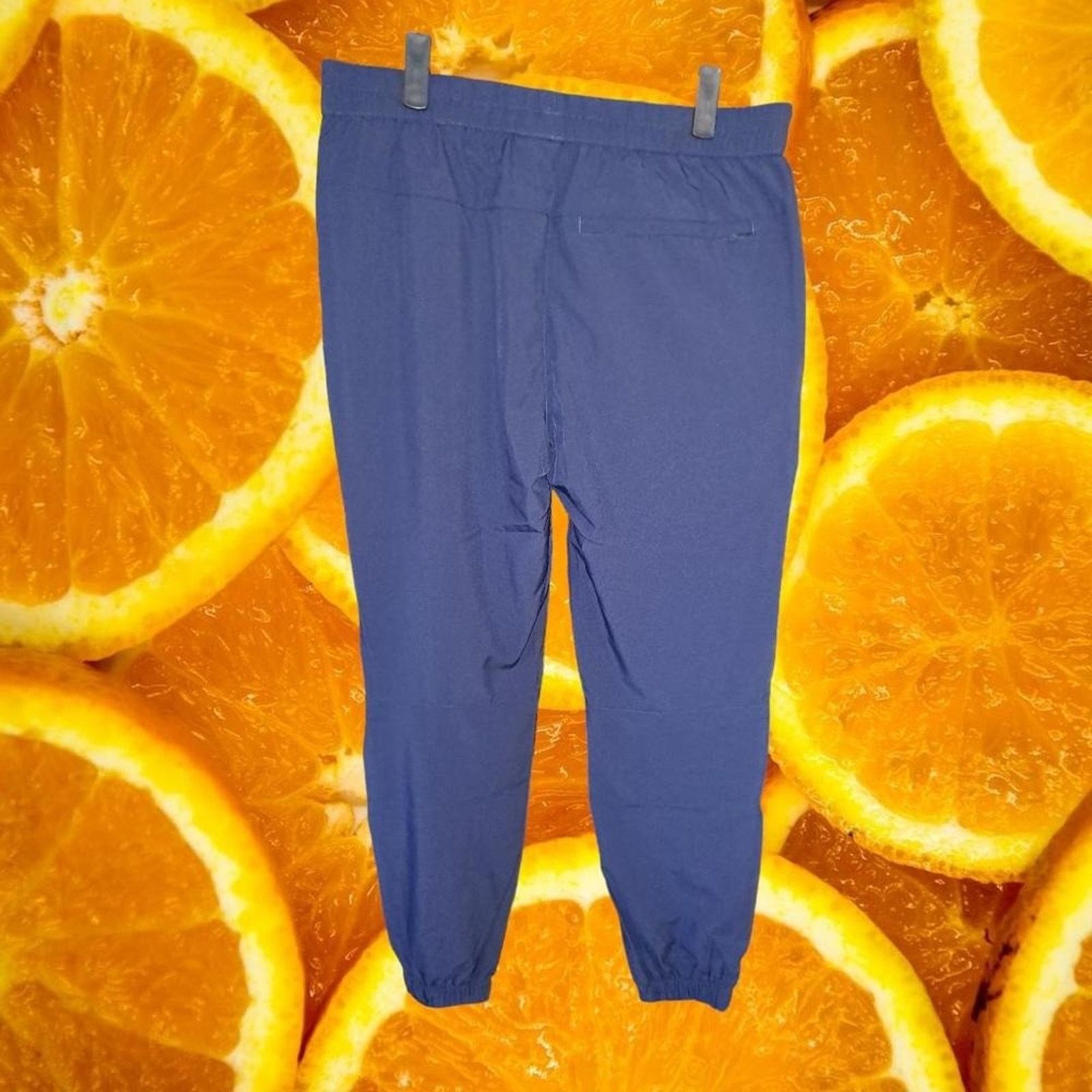 Other Navy Jogger Pants Zipper Pocket Athleisure Size: 34x28 Size US 34 / EU 50 - 6 Thumbnail