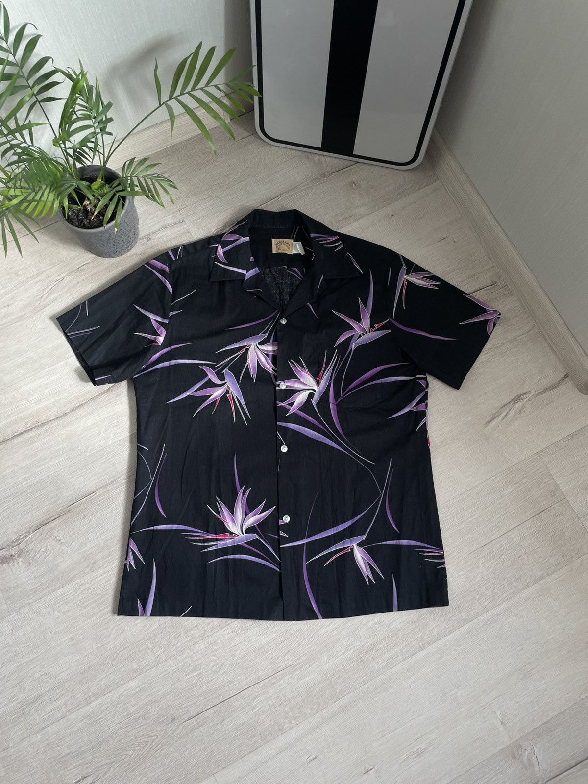 Vintage Vintage Y2k Hawaii Shirt With Flowers Made In USA 2000s Size US L / EU 52-54 / 3 - 1 Thumbnail
