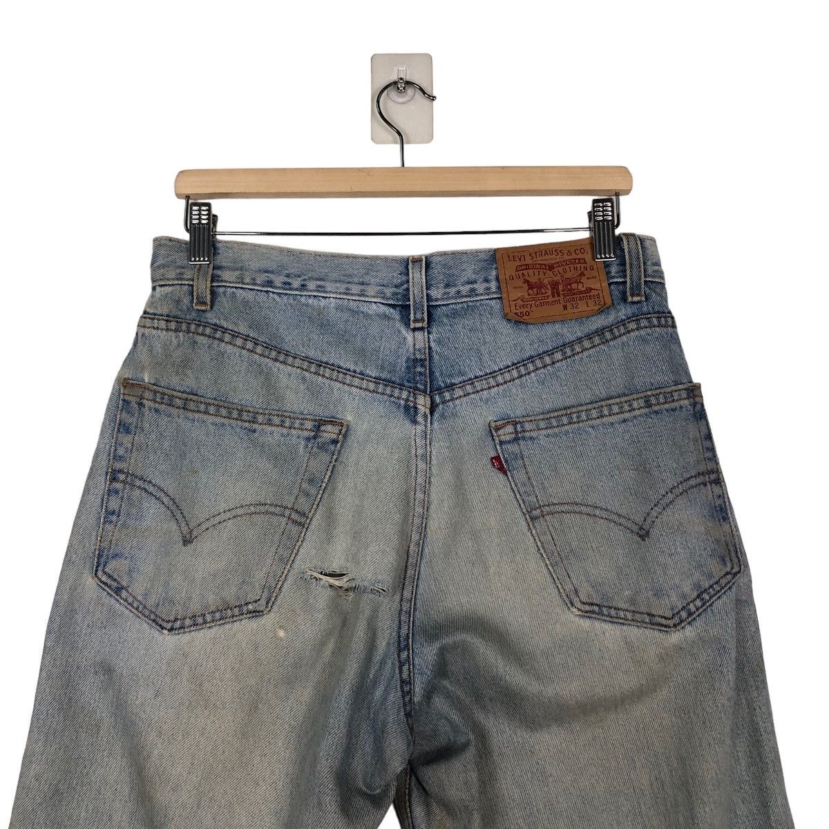 Levi's 🔥VINTAGE DENIM JEANS TROUSERS LEVI’S 550 Size US 32 / EU 48 - 9 Thumbnail