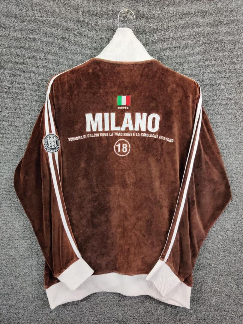 Vintage Vintage Milano Football Track Jacket Size US L / EU 52-54 / 3 - 5 Thumbnail