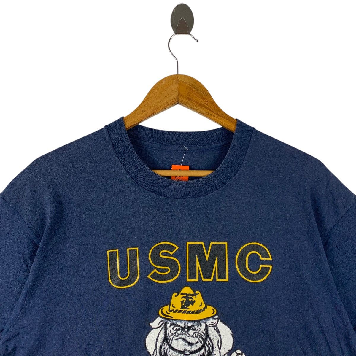 Vintage Vintage USMC north carolina tee Size US L / EU 52-54 / 3 - 2 Thumbnail