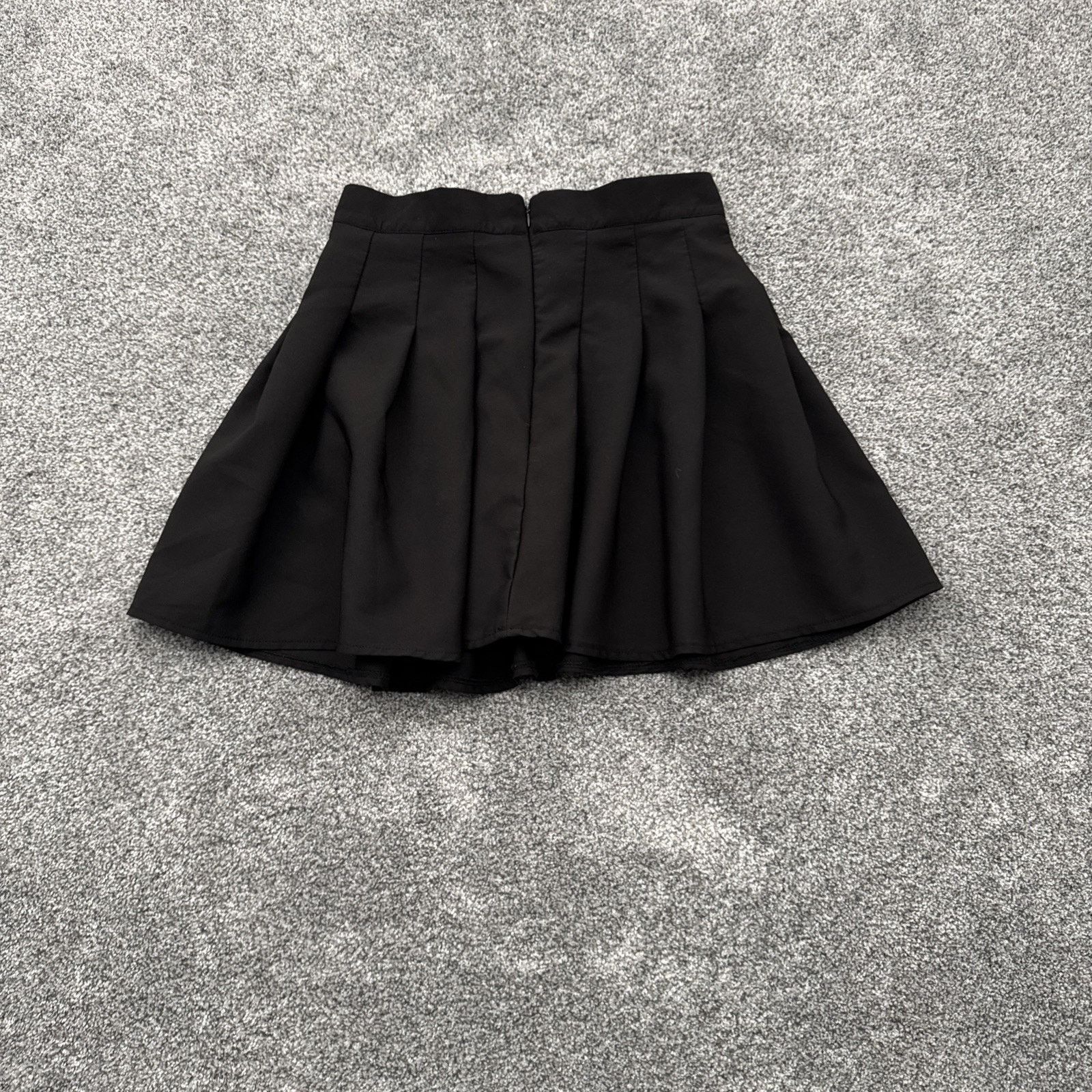 Other Pleated Mini Skirt Large Preppy Goth Schoolgirl Edgy Y2K Size 27" / US 4 / IT 40 - 6 Thumbnail