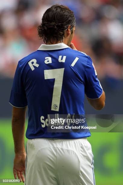 Adidas 2010/2011 Adidas Schalke 04 #7 Raul Away Soccer Jersey Rare Size US XL / EU 56 / 4 - 3 Thumbnail