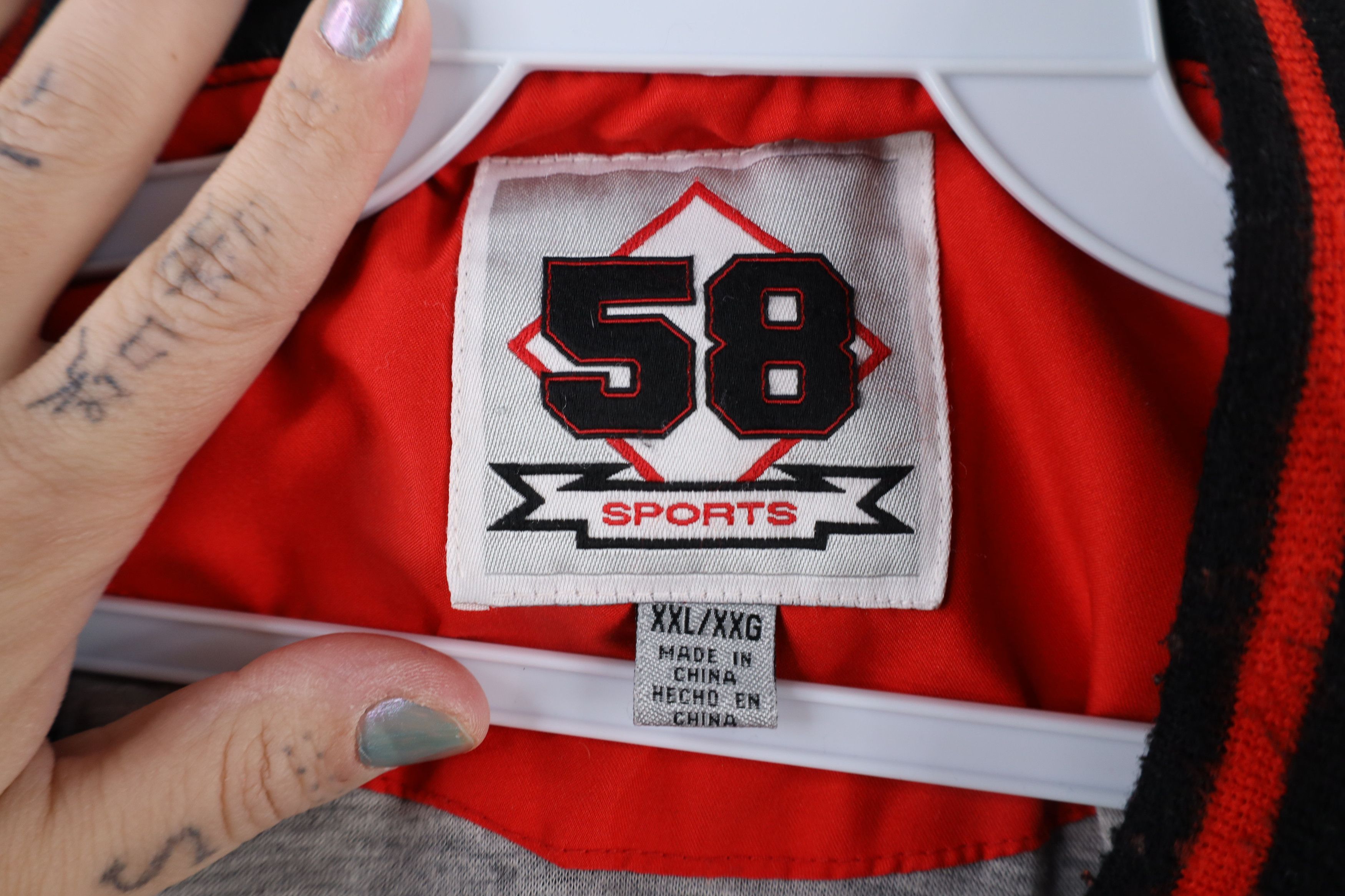 Vintage Vintage 90s Spell Out Ohio State University Pullover Jacket Size US XXL / EU 58 / 5 - 10 Thumbnail