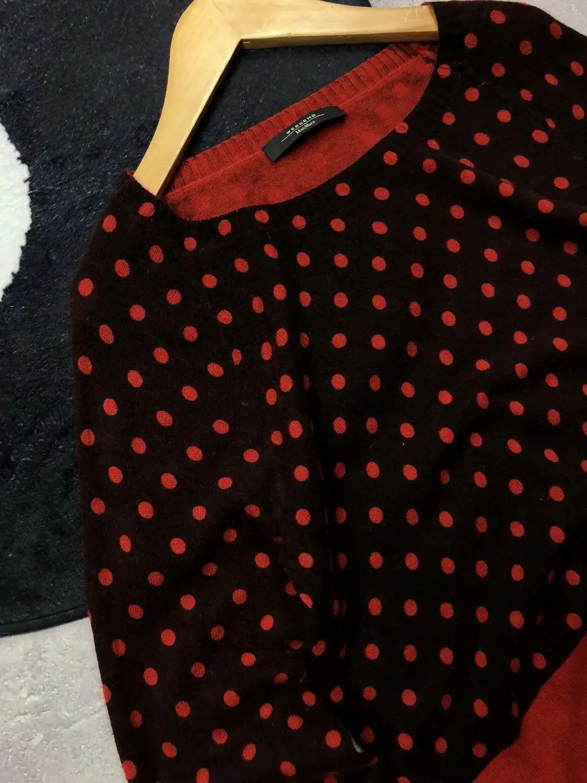 Max Mara MAX MARA WEEKEND Luxury Polka Dot Sweater Streetwear Y2k Size M / US 6-8 / IT 42-44 - 5 Thumbnail