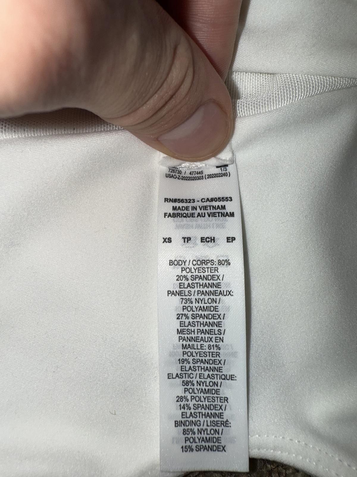 Nike Nike Dri-Fit Long Sleeve Padded Training Crop Black Top Size XS / US 0-2 / IT 36-38 - 7 Thumbnail