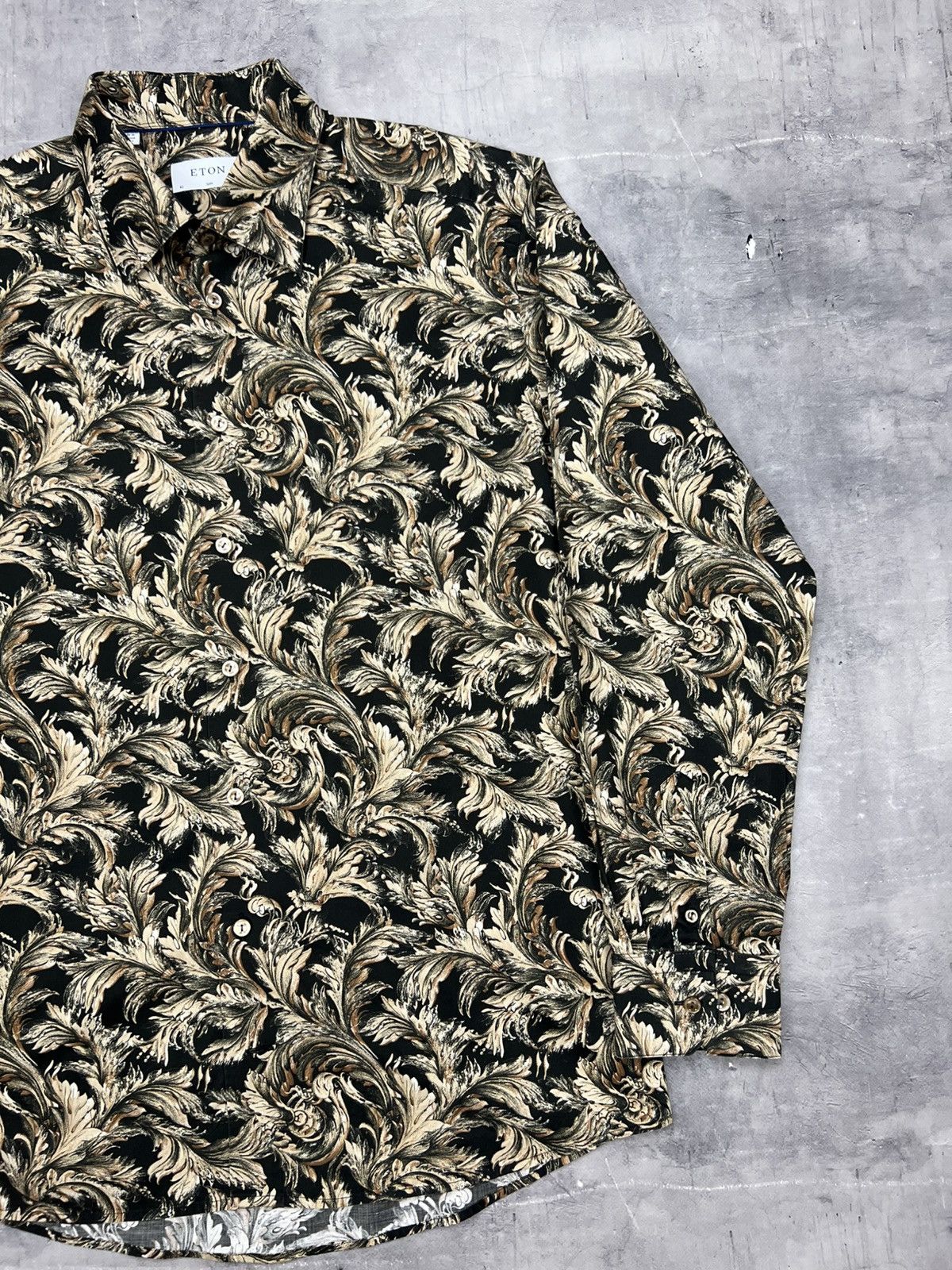 Eton Eton Floral Print Casual Shirt Size 42 Size US L / EU 52-54 / 3 - 3 Thumbnail