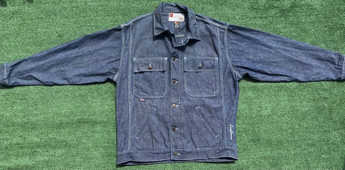 Other Vintage Y2K Loco Jean Streetwear Denim Jacket Men’s 2XL Size US XXL / EU 58 / 5 - 2 Thumbnail