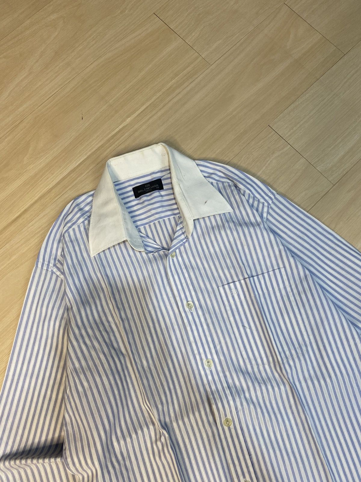 Balenciaga Vintage Balenciaga Button ups Shirt Size US M / EU 48-50 / 2 - 3 Thumbnail