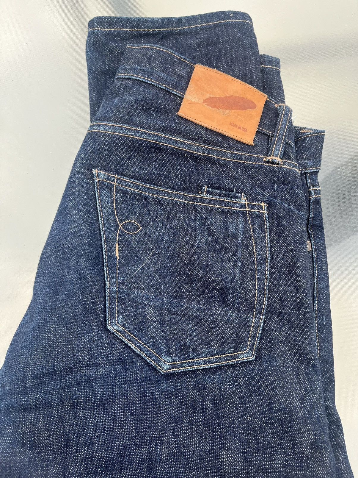 image of Blue Owl Rogue Territory “Proprietary” Denim Pants in Blue, Men's (Size 31)