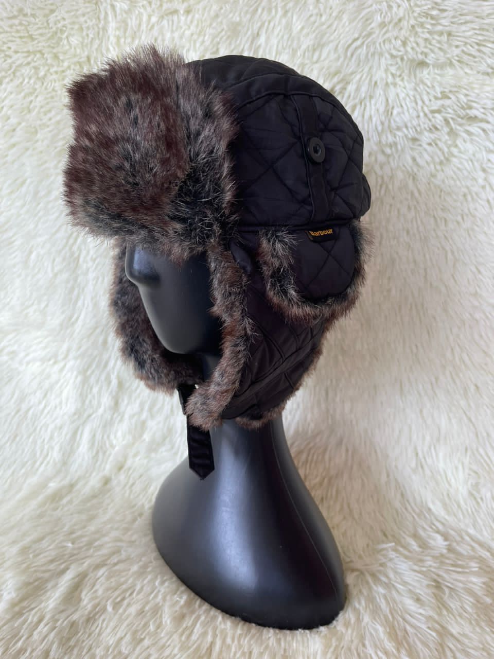 Barbour Fleece Quilted Trapper Hat