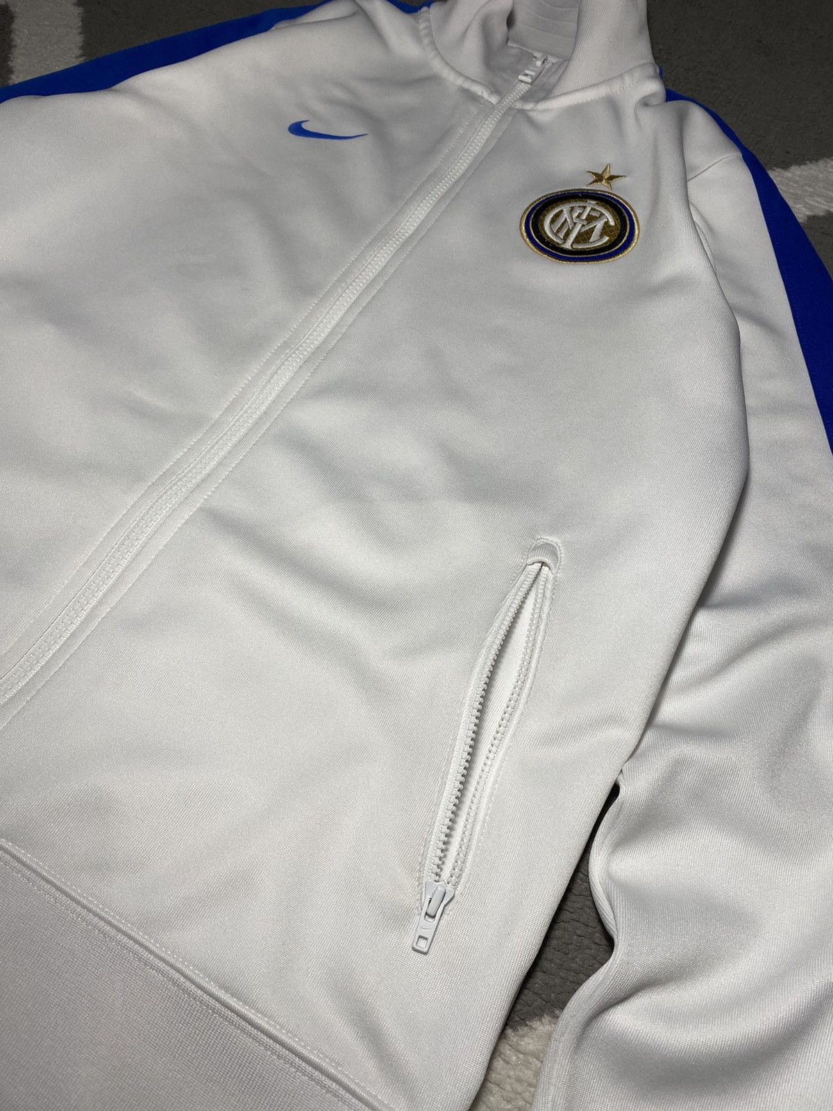 Nike Nike Inter Milan Track Jacket Soccer Blokecore Drill Drip Size US S / EU 44-46 / 1 - 6 Thumbnail