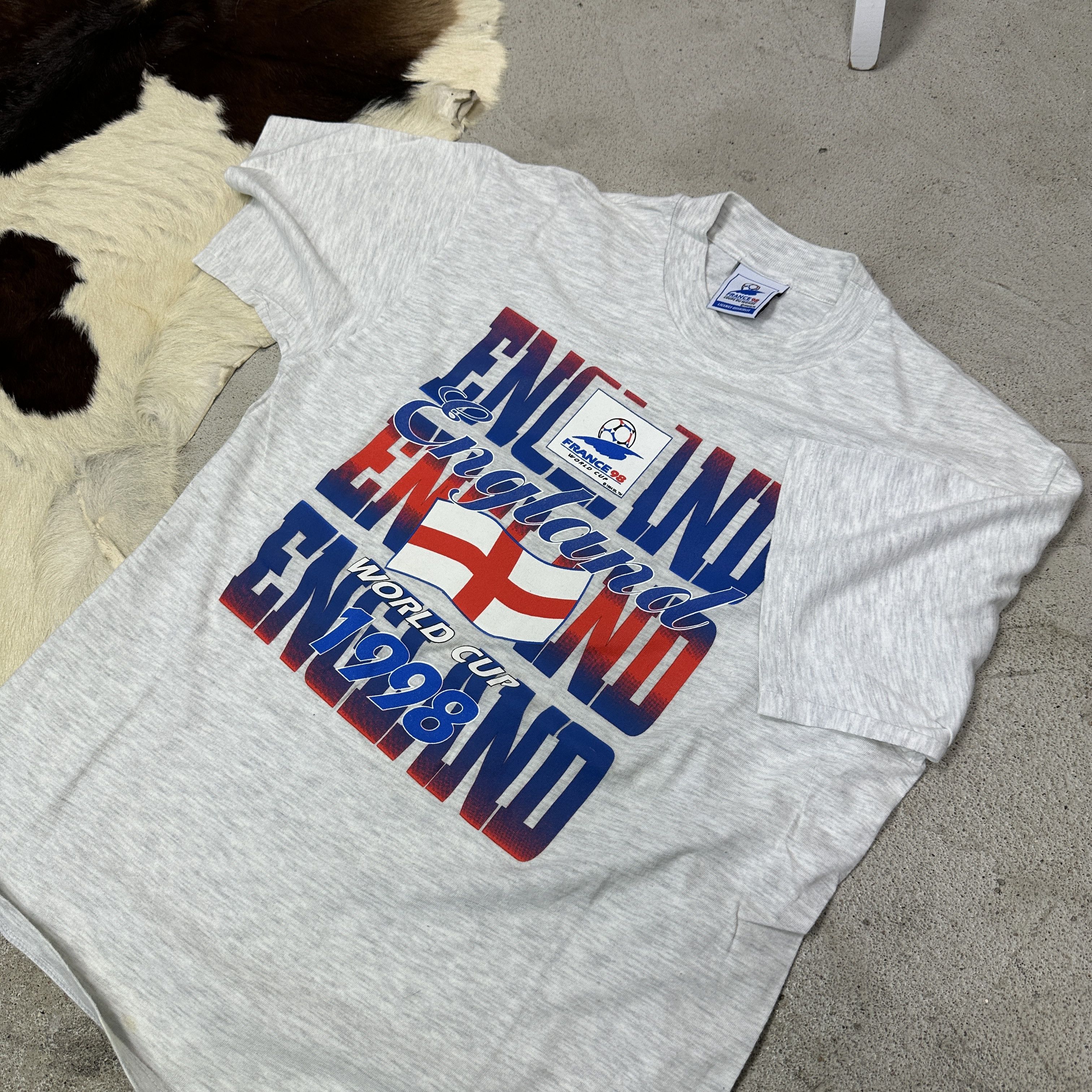 Vintage Vintage Streetwear England World Cup T-shirt 90s Size US M / EU 48-50 / 2 - 4 Thumbnail
