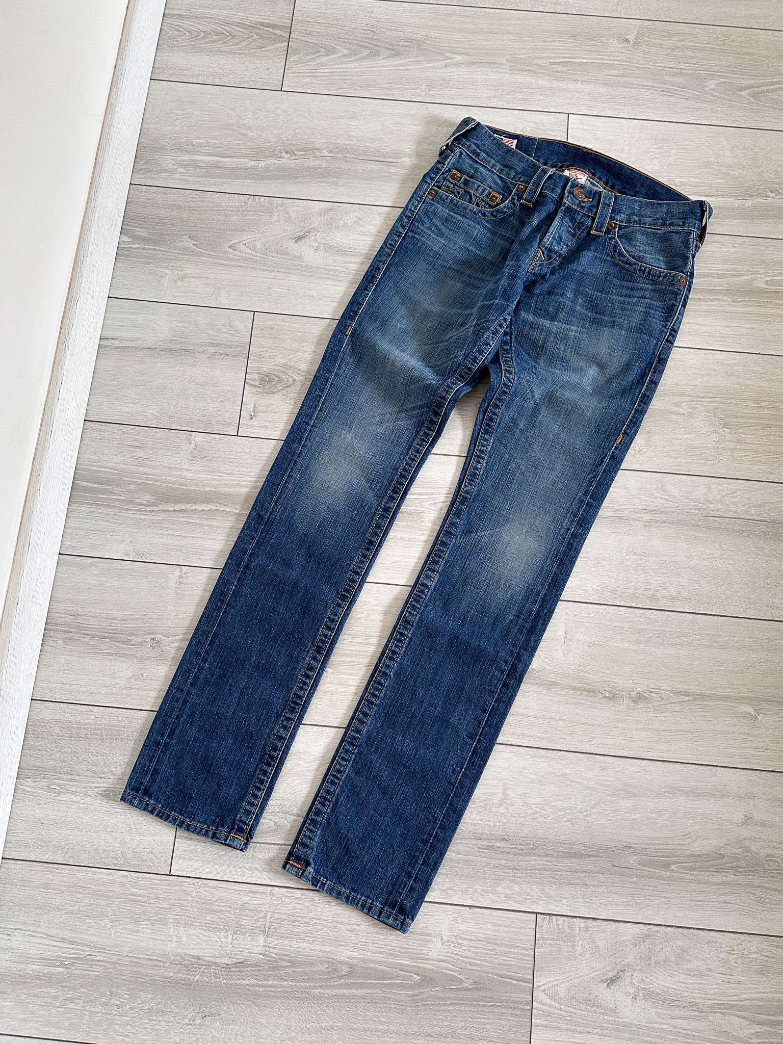 True Religion True Religion Blue Denim Pants Jeans Size 30" / US 8 / IT 44 - 8 Thumbnail