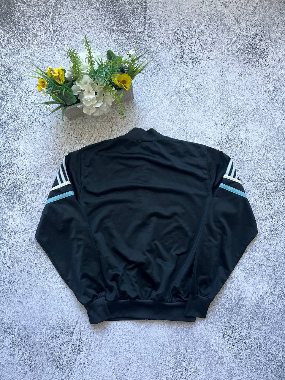 Adidas × Vintage 80s Vintage Adidas Bomber Jacket made in Hong Kong Size US M / EU 48-50 / 2 - 2 Thumbnail