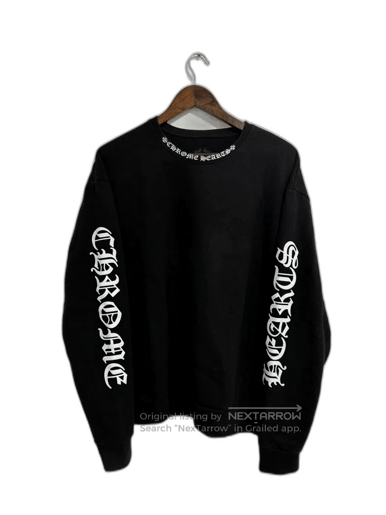 Chrome Hearts Chrome Hearts Black Sweatshirt with Graphic Design. Size US M / EU 48-50 / 2 - 1 Thumbnail