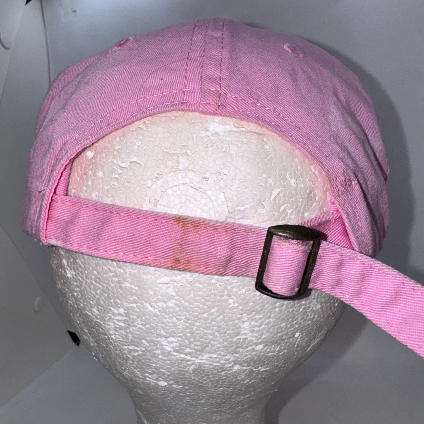 Russell Athletic Texas Longhorns Pink College Hat Women's NCAA University Cap Russell Athletic Adjustable Baseball Cap Size ONE SIZE - 4 Thumbnail
