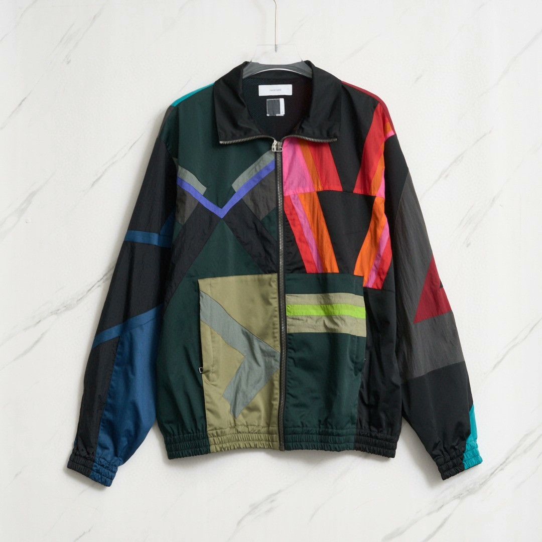 Facetasm Facetasm Men's Colorblock Runway Jacket Size US XL / EU 56 / 4 - 1 Thumbnail