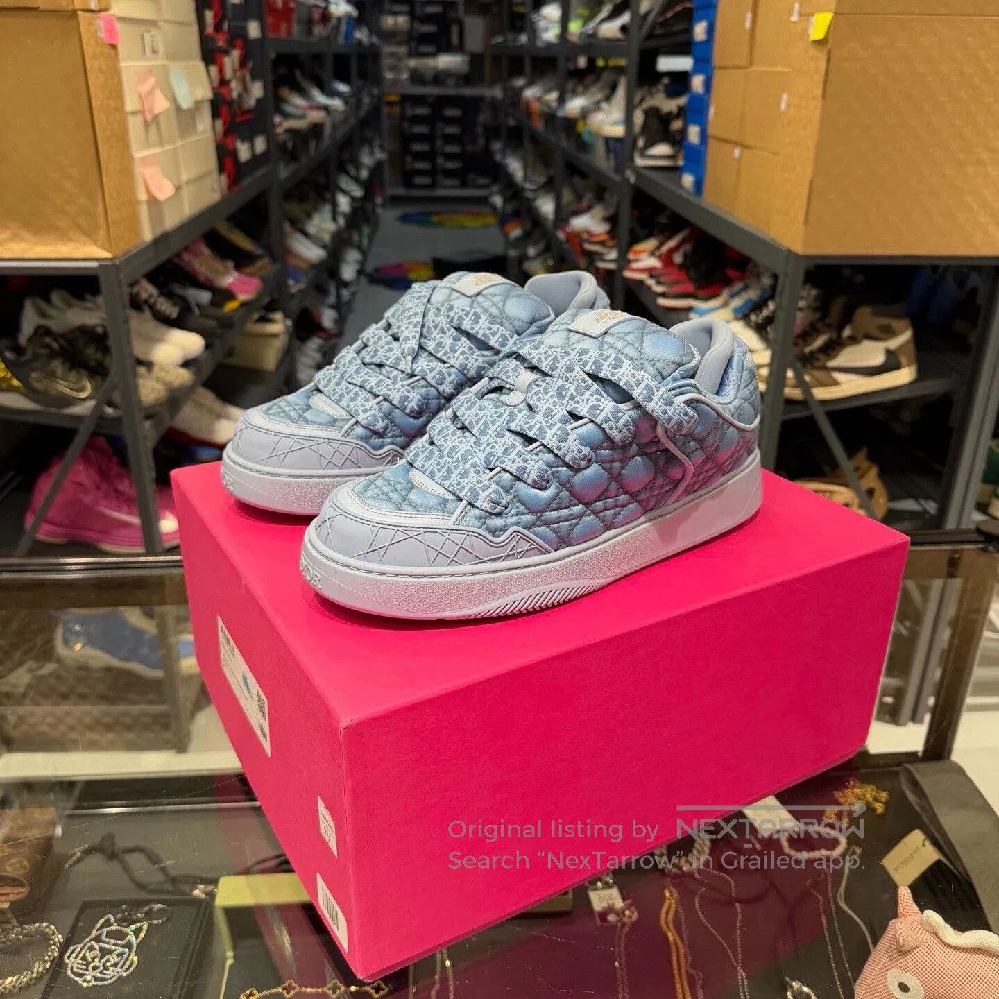 Dior ERL x Dior B9S Blue Valentine Limited. Size US 10 / EU 43 - 1 Thumbnail