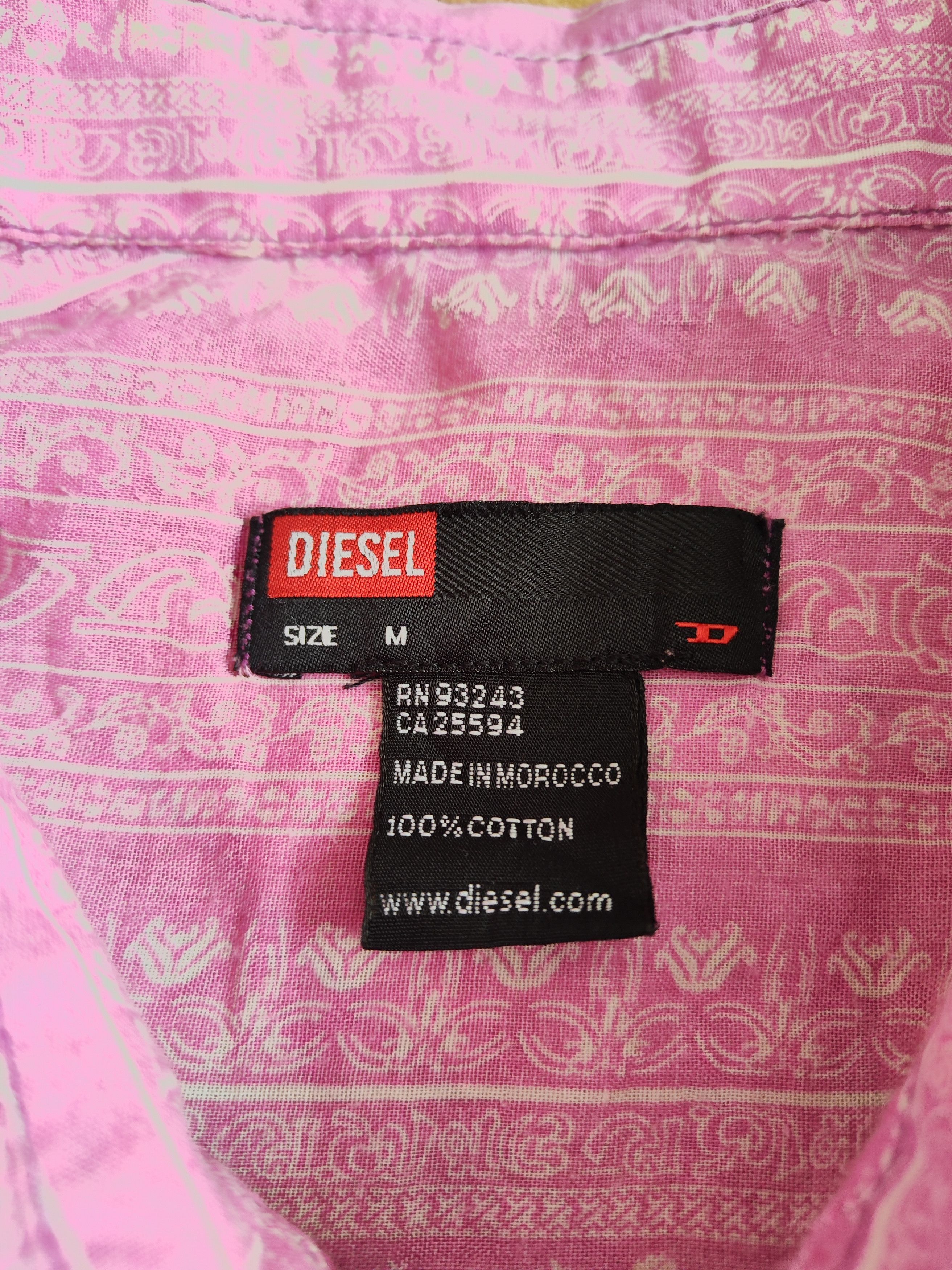 Diesel 90's indian shirt Size US M / EU 48-50 / 2 - 6 Thumbnail