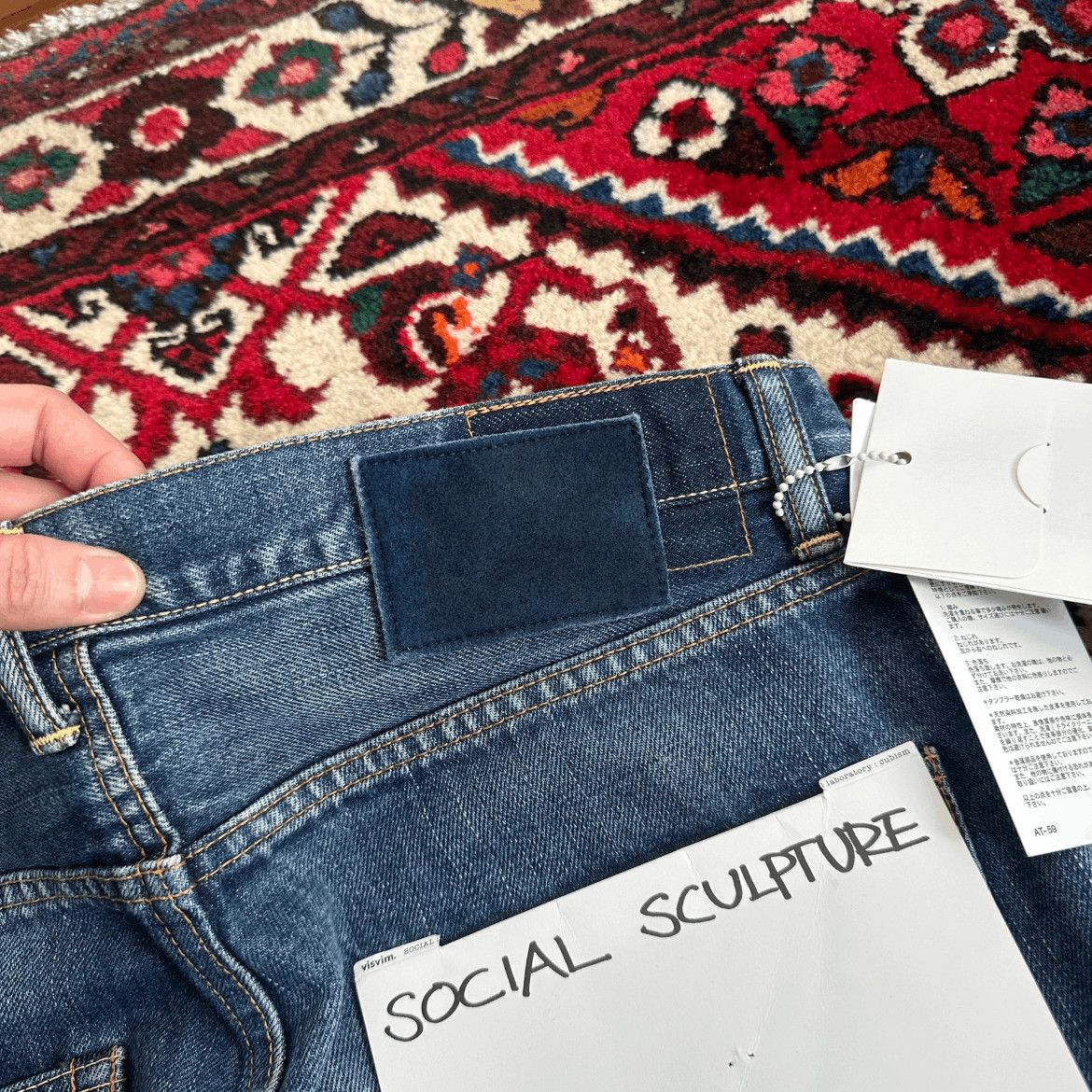 Visvim Visvim 18AW 11D16 Distressed Washed Denim-2505 Size US 34 / EU 50 - 4 Thumbnail