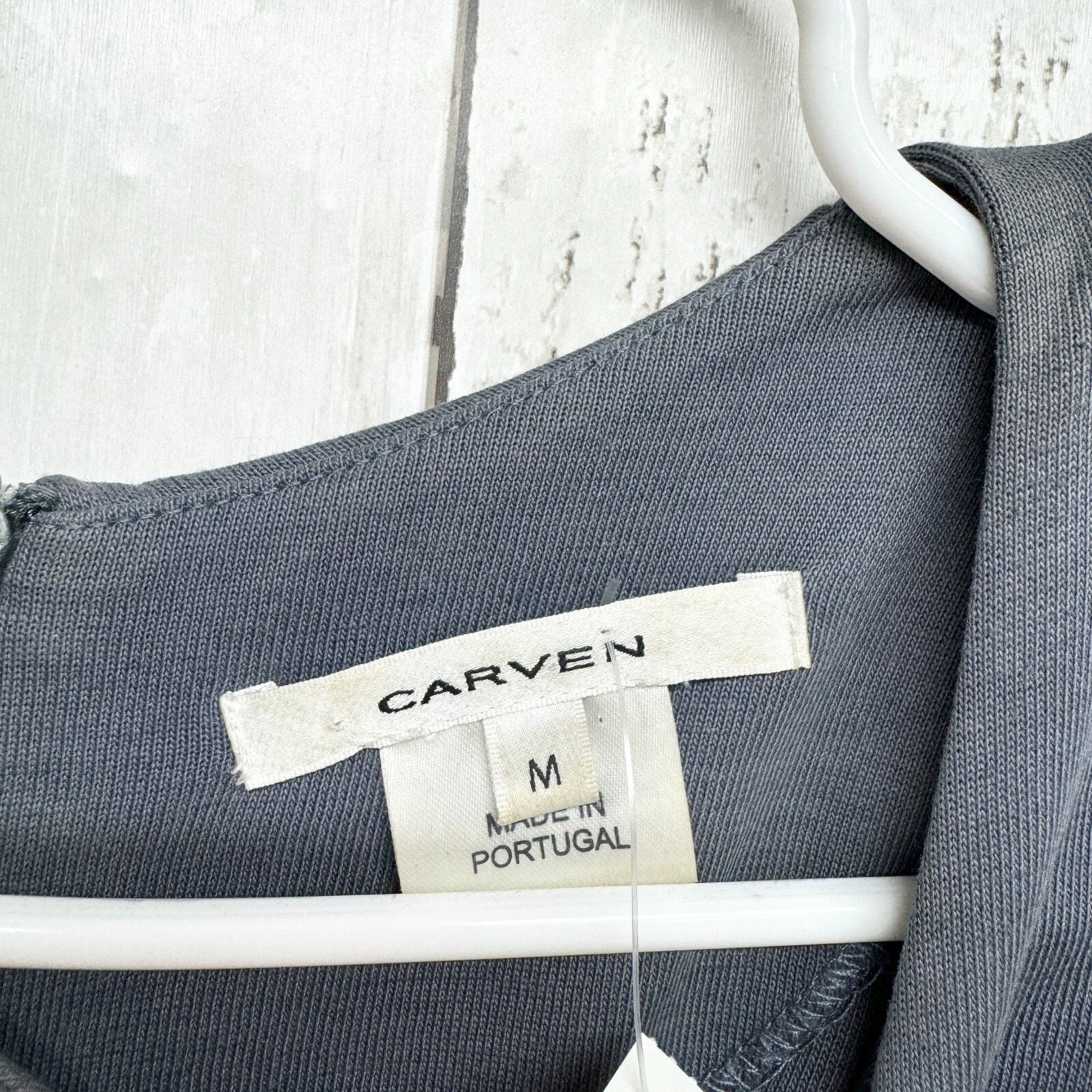 Carven Carven Dress Size Medium Midi V-Neck 3/4 Sleeve Cotton Blend Size M / US 6-8 / IT 42-44 - 2 Thumbnail