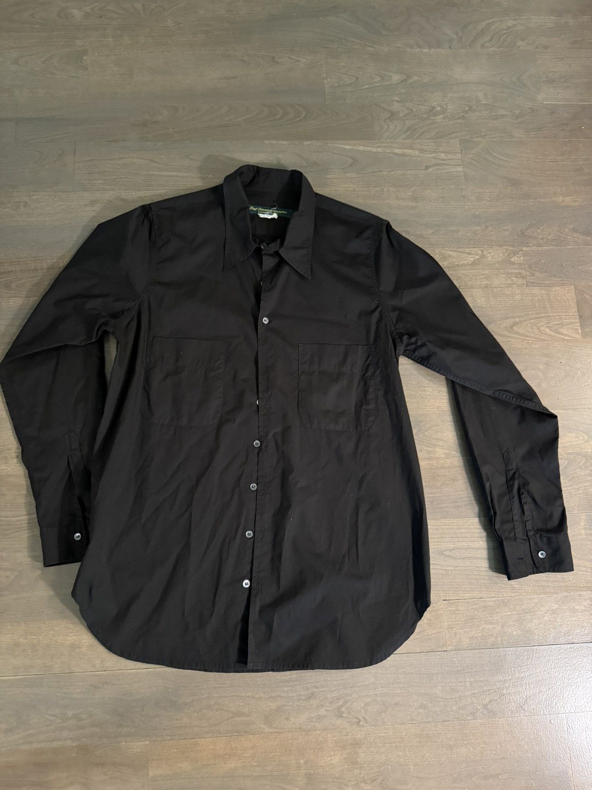 Paul Harnden Shoemakers Paul Harnden Shoemaker black LS shirt 