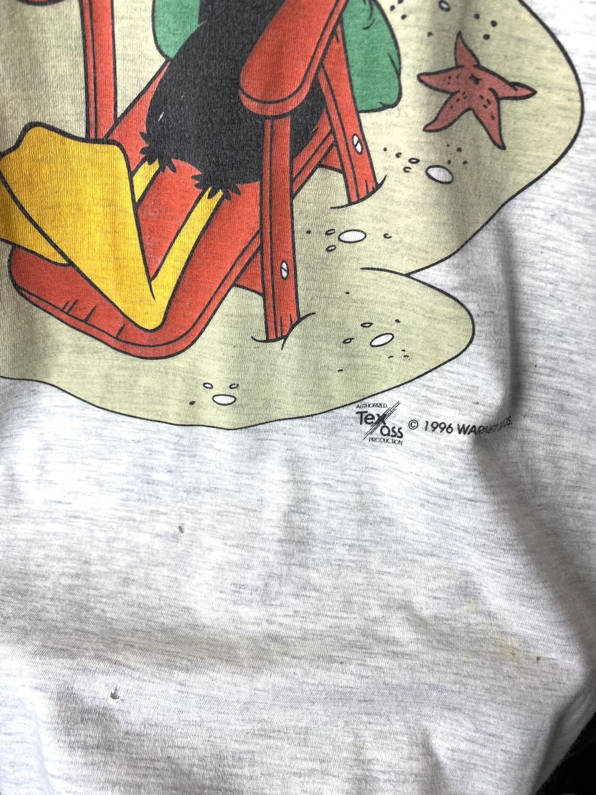 Warner Bros 96’ Vintage Warner Bros Cartoon Looney Tunes T Shirt Movie Size US L / EU 52-54 / 3 - 3 Thumbnail