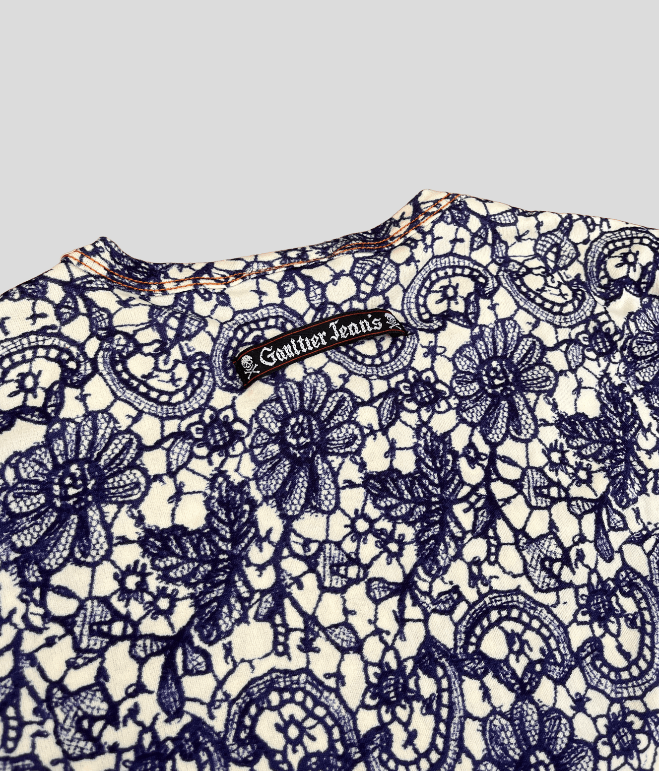 Jean Paul Gaultier Jean Paul Gaultier T-shirt Floral Cut and Sew Size S / US 4 / IT 40 - 5 Thumbnail