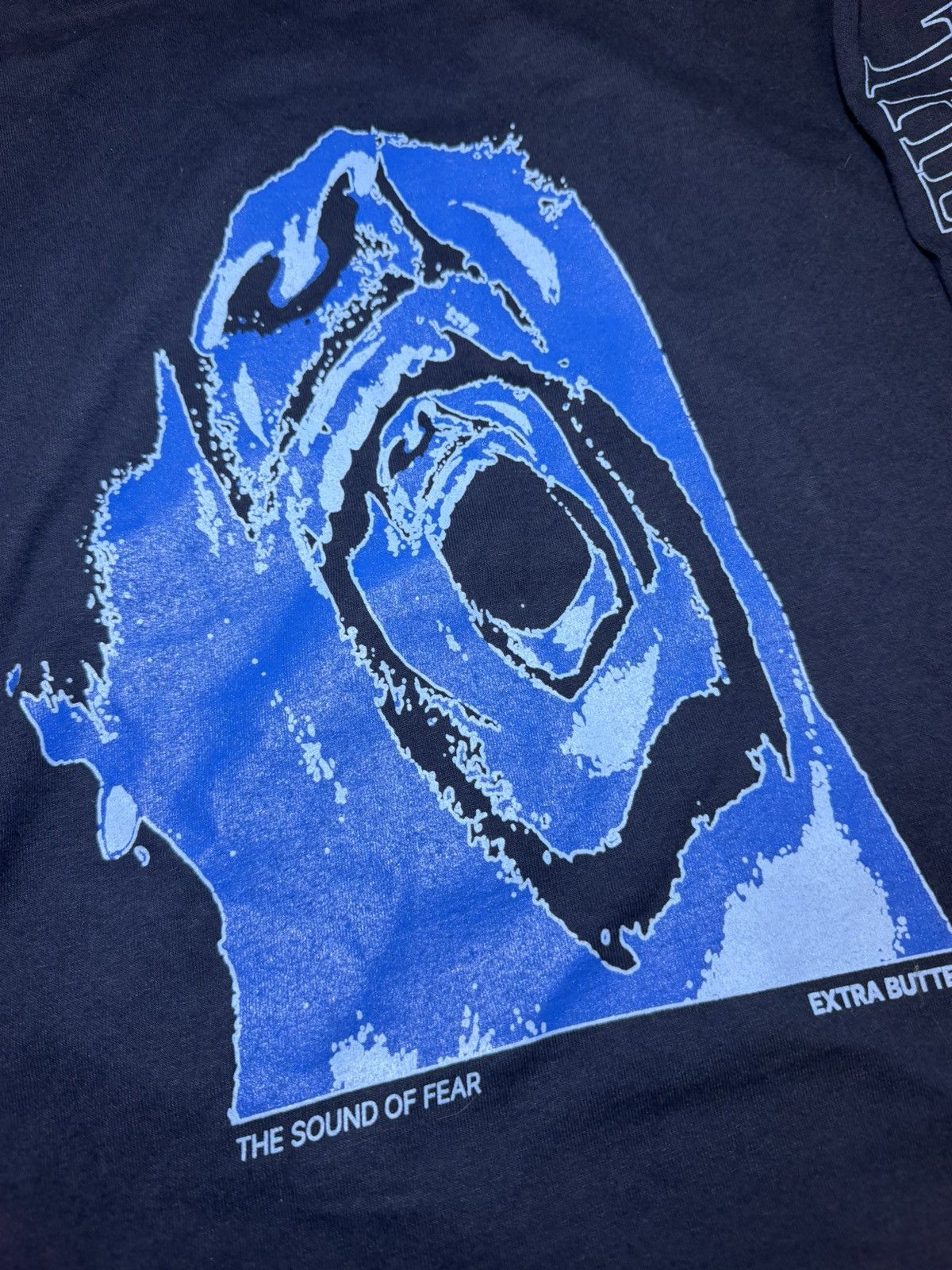Extra Butter The Sound Of Fear Ls Navy Tee New in Blue, Men's (Size Xl) — image 3 of 5