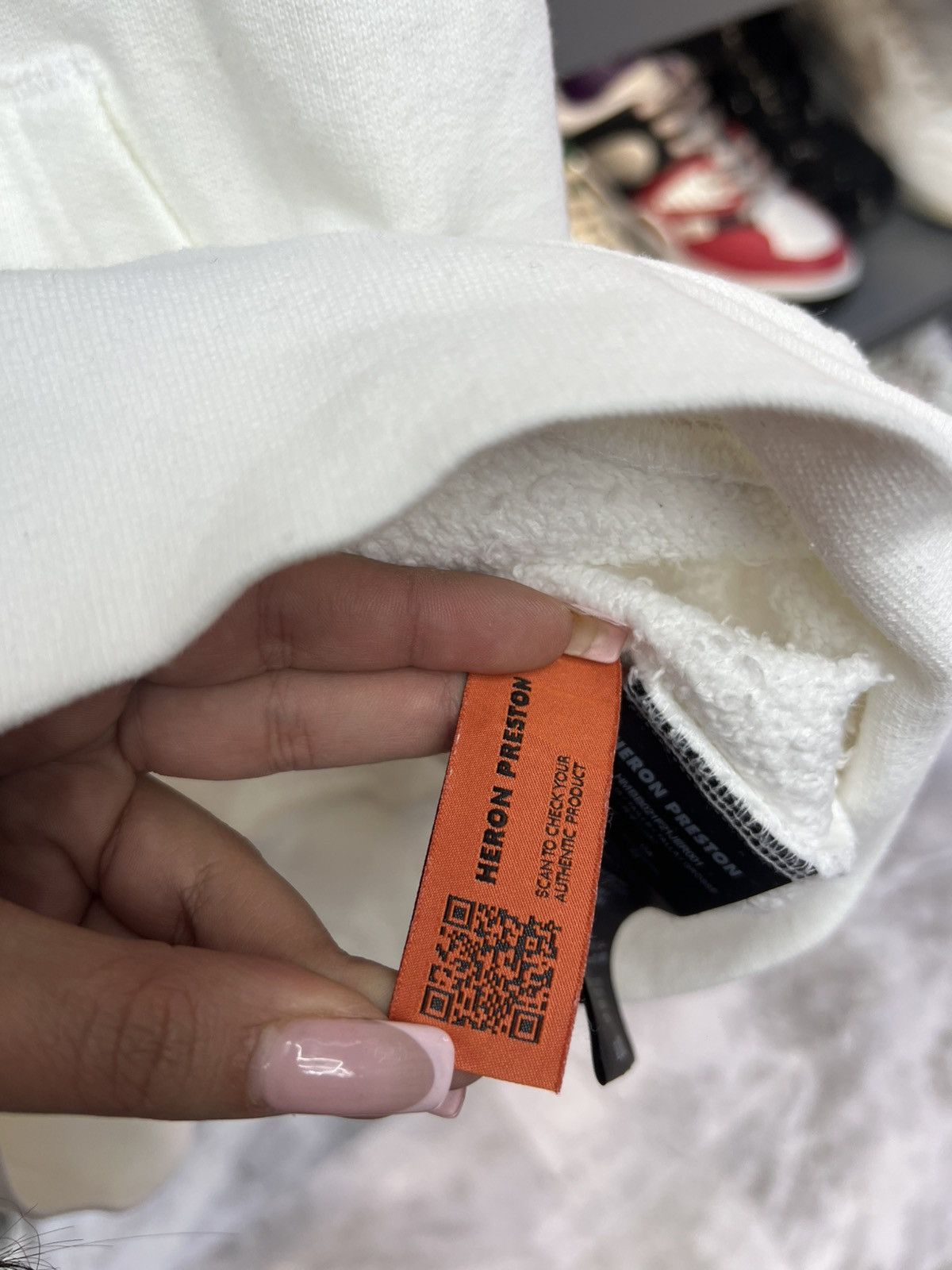 Heron Preston Heron Preston White Hoodie Size US M / EU 48-50 / 2 - 10 Thumbnail