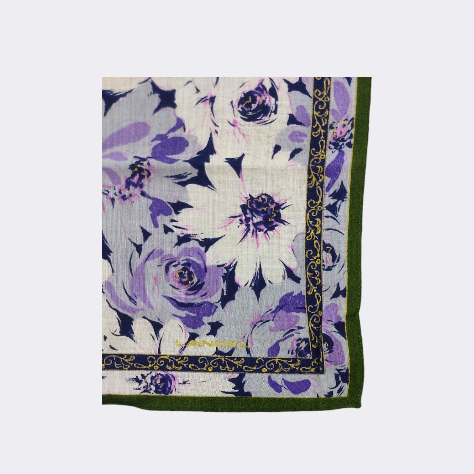 Lancel × Vintage Vintage Lancel Handkerchief Neckerchief Bandana H531H Size ONE SIZE - 3 Thumbnail