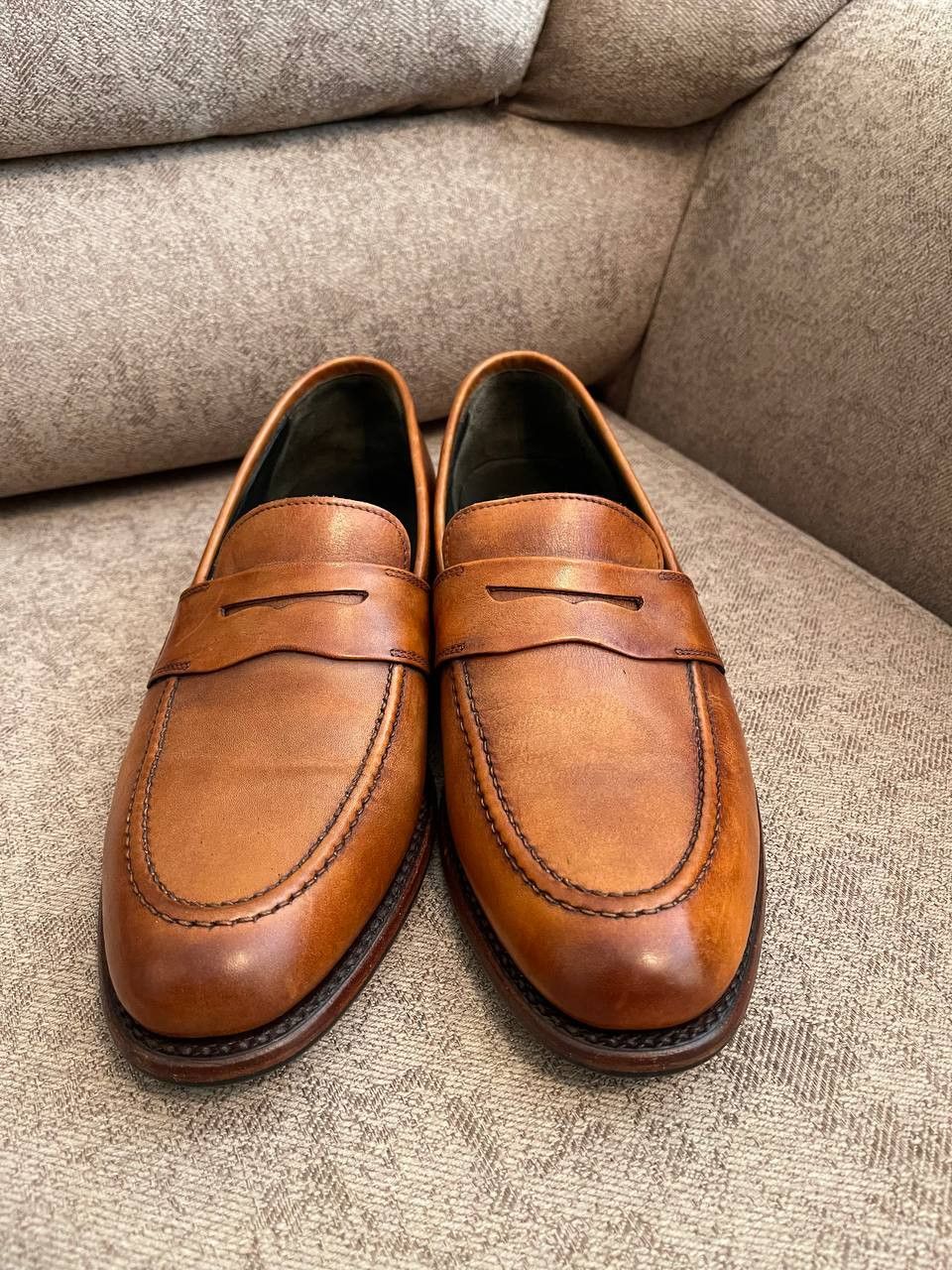 Loake LOAKE LOAFER WIGGINS TAN PENNY / size 44,M10 Size US 11 / EU 44 - 2 Thumbnail