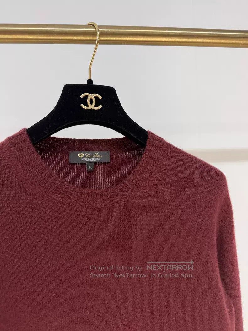 Loro Piana Loro Piana 100% baby cashmere goat cashmere knit sweater c Size XS / US 0-2 / IT 36-38 - 2 Thumbnail